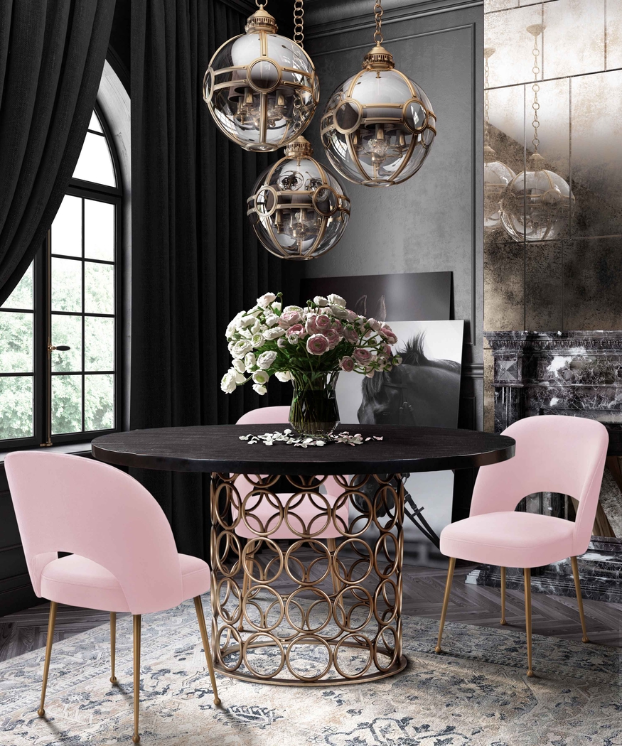 Chelsera Blush Dining Chair - Thumbnail - Image 8