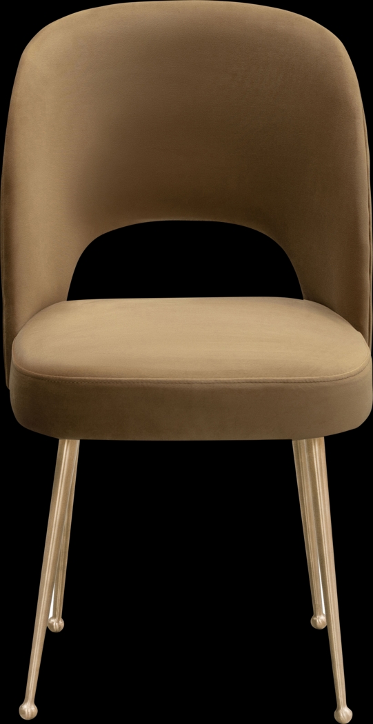 Chelsera Cognac Dining Chair - Thumbnail - Image 2