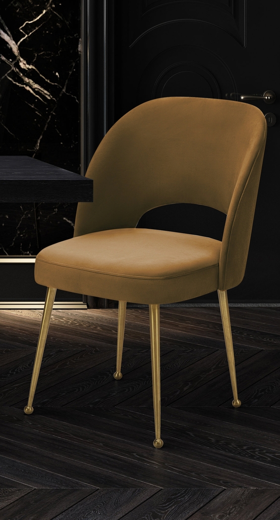 Chelsera Cognac Dining Chair - Thumbnail - Image 5
