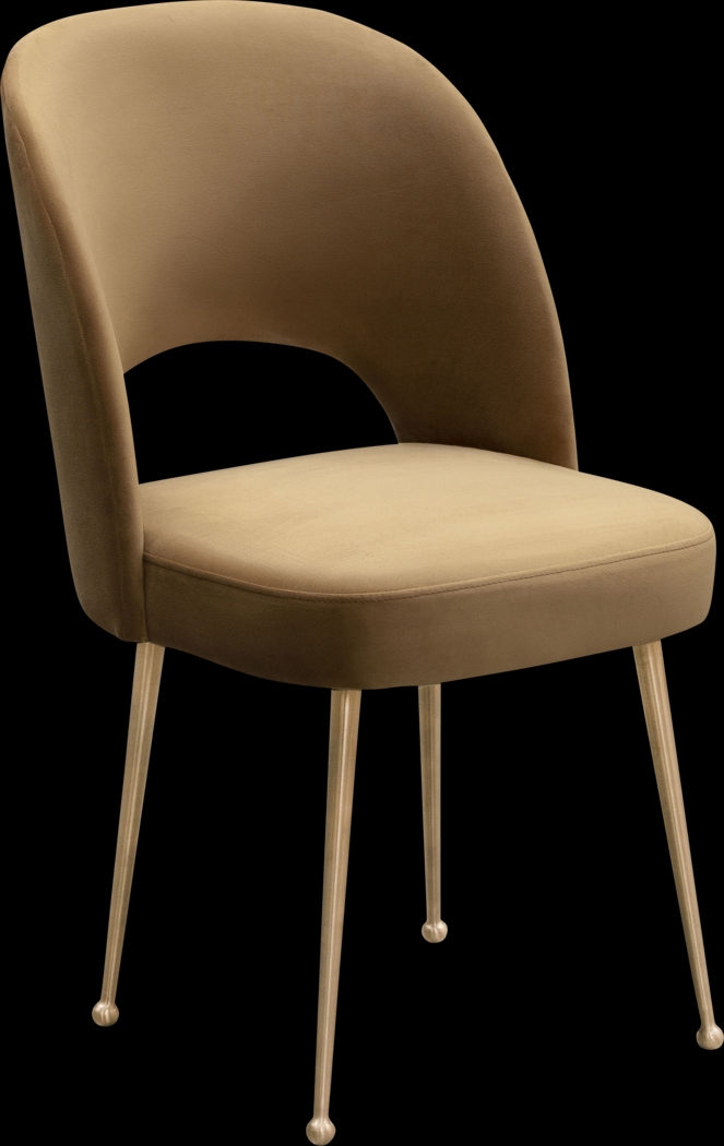 Chelsera Cognac Dining Chair - Thumbnail - Image 1