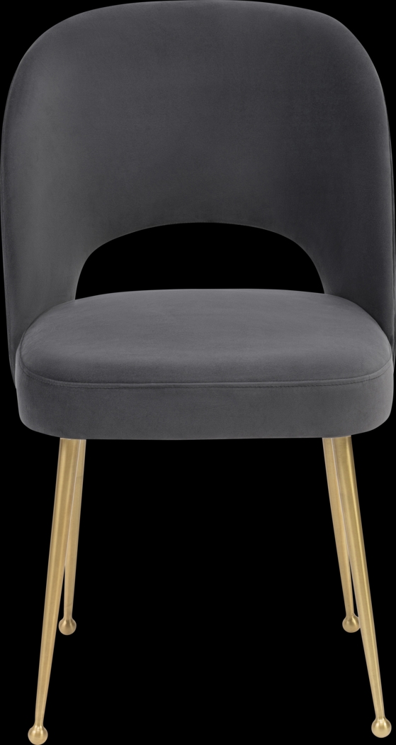 Chelsera Dark Gray Dining Chair - Thumbnail - Image 2