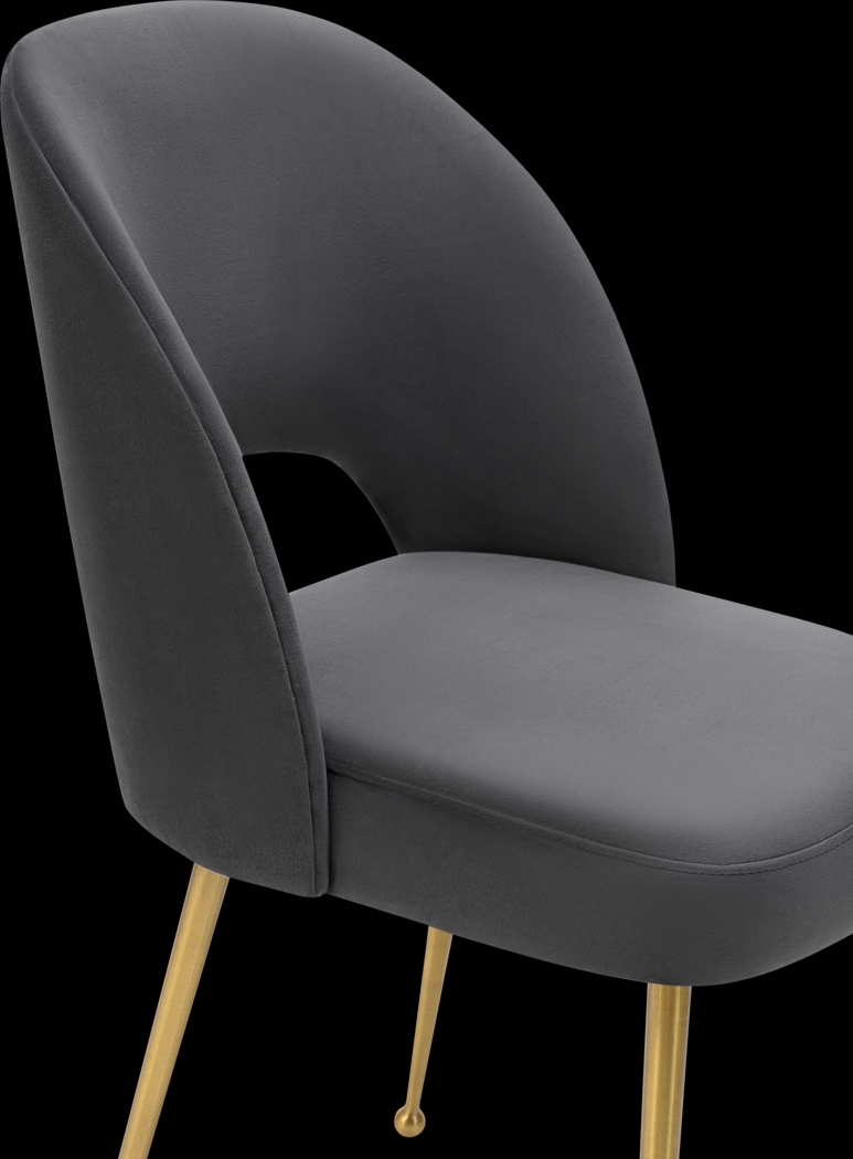 Chelsera Dark Gray Dining Chair - Thumbnail - Image 4