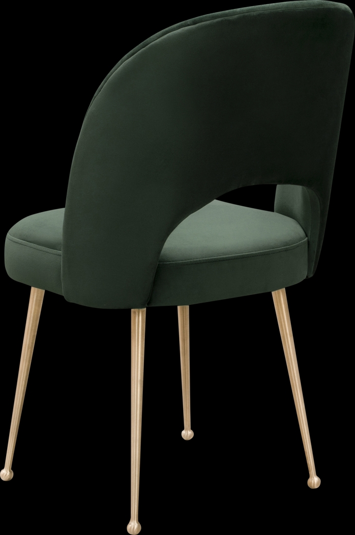 Chelsera Green Dining Chair - Thumbnail - Image 3
