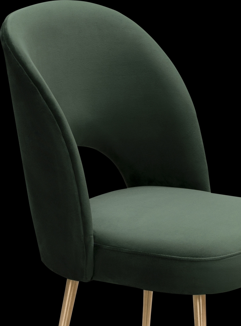 Chelsera Green Dining Chair - Thumbnail - Image 4
