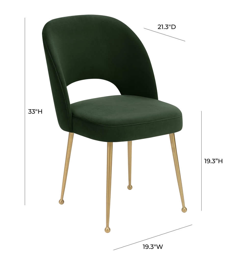 Chelsera Green Dining Chair - Thumbnail - Image 9