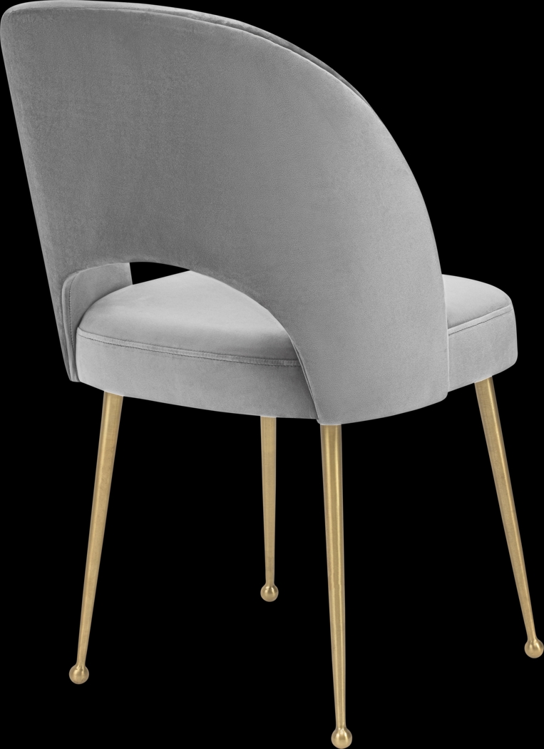 Chelsera Light Gray Dining Chair - Thumbnail - Image 3