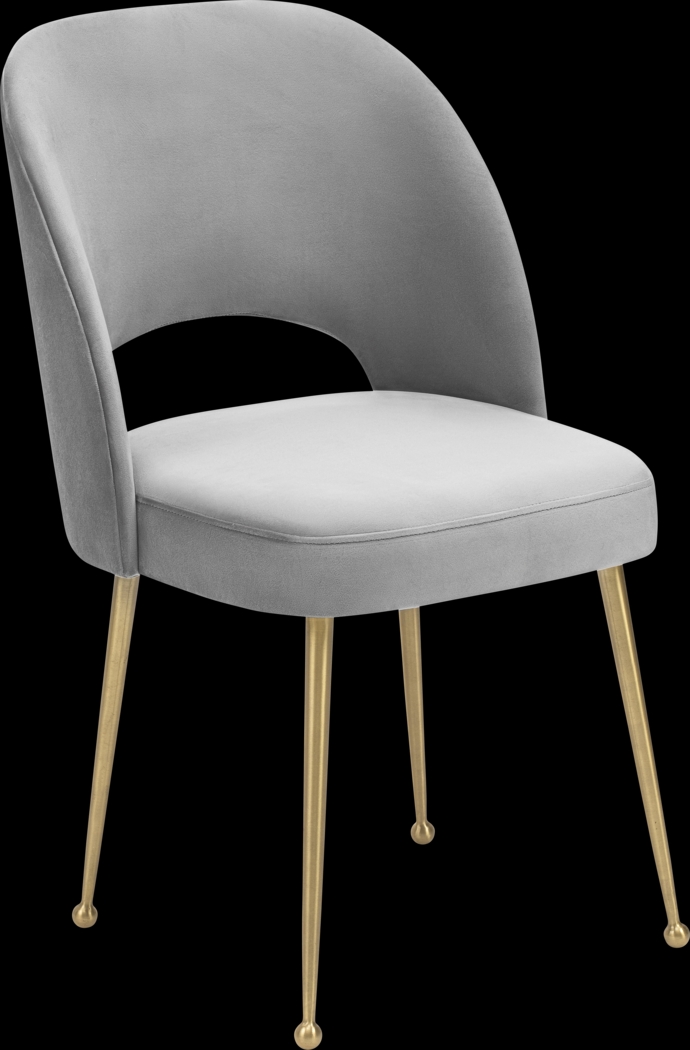 Chelsera Light Gray Dining Chair - Thumbnail - Image 1