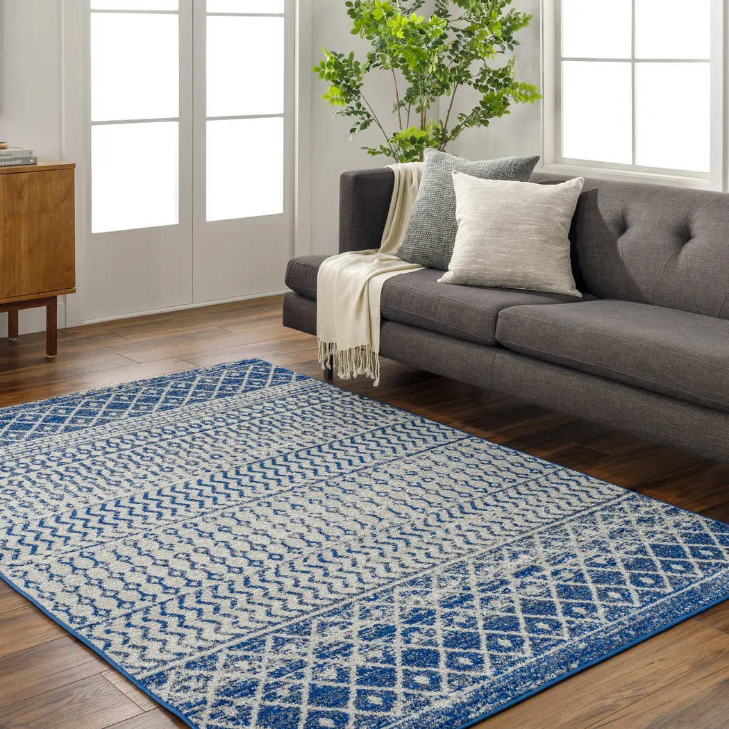 Chelsina I Blue 5'3 x 7'6 Rug - Thumbnail - Image 2
