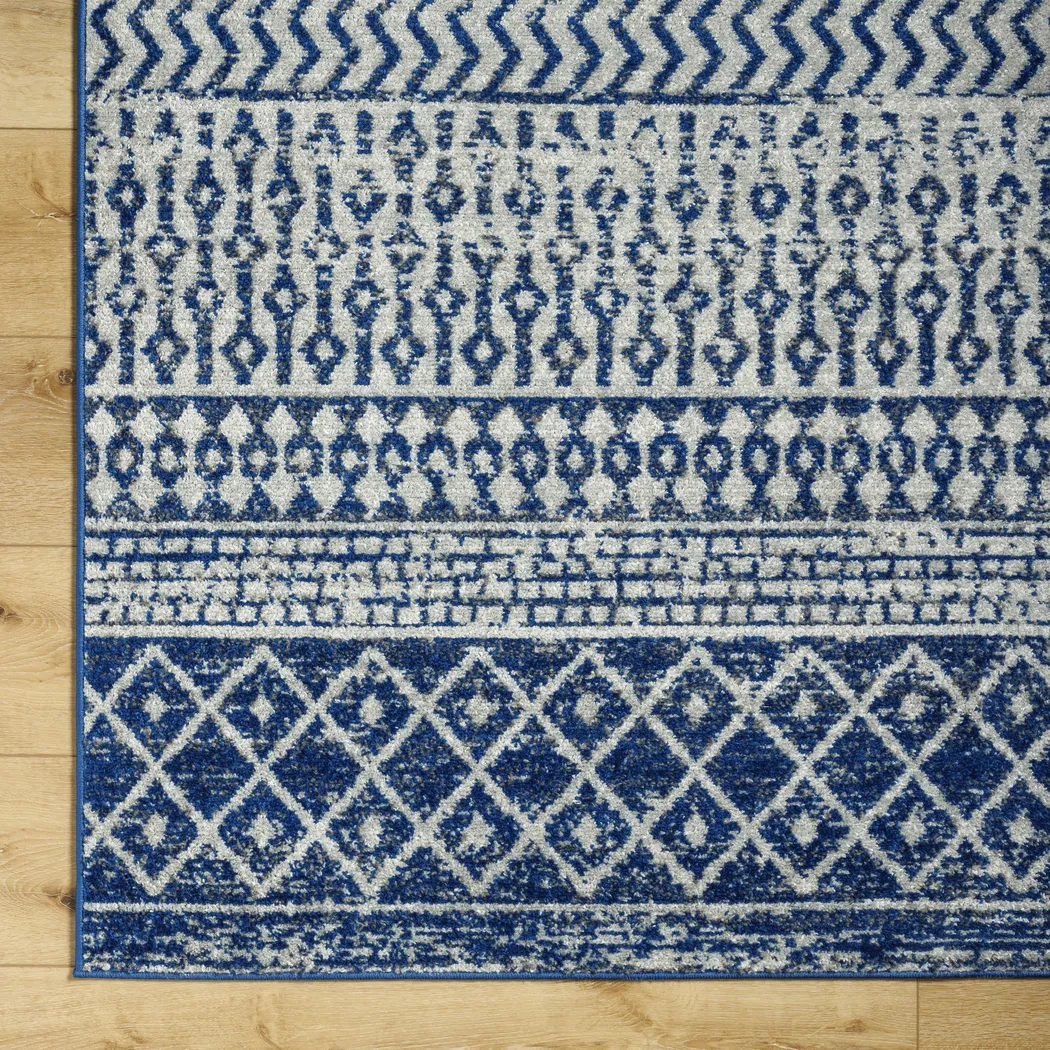Chelsina I Blue 5'3 x 7'6 Rug - Thumbnail - Image 6