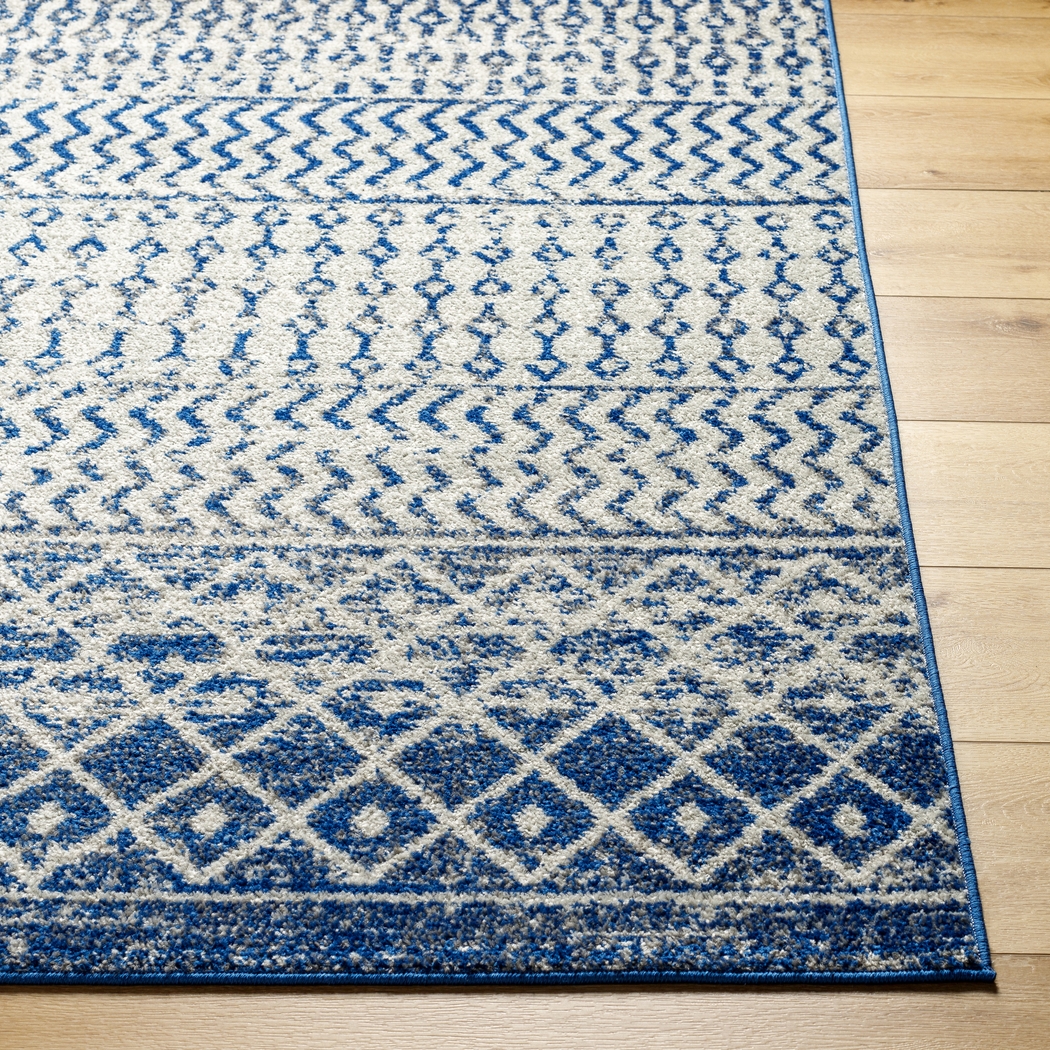 Chelsina I Blue 7'10 x 10'3 Rug - Thumbnail - Image 4