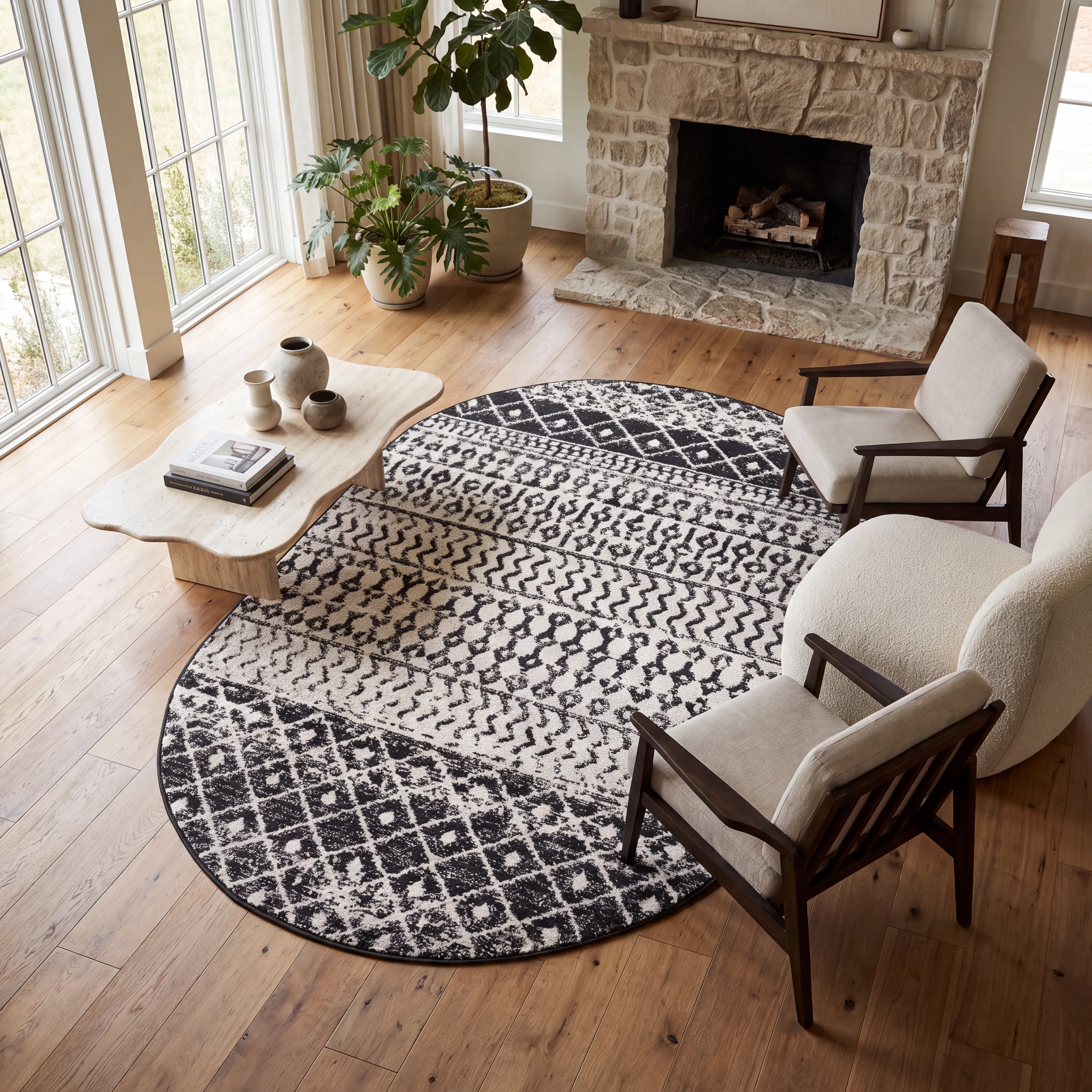 Chelsina I Gray 3' x 5' Oval Rug - Thumbnail - Image 2