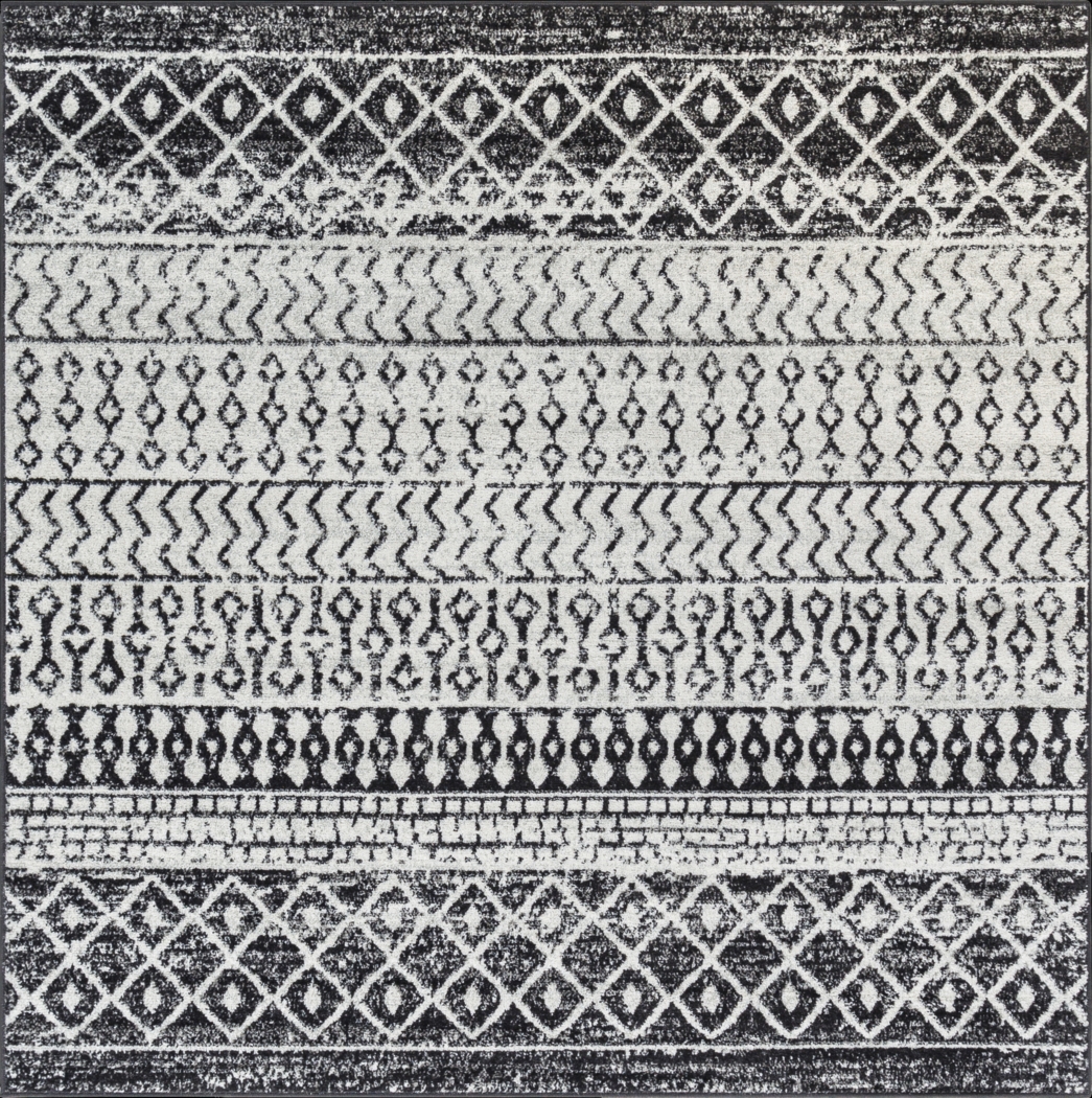 Chelsina I Gray 6' Square Rug - Thumbnail - Image 1