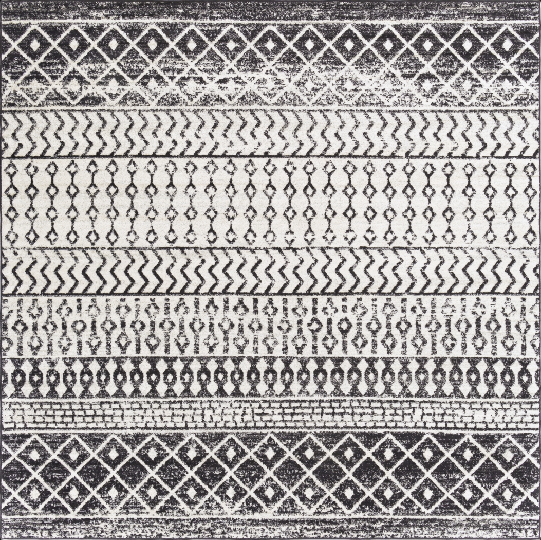 Chelsina I Gray 7'10 Square Rug - Thumbnail - Image 1