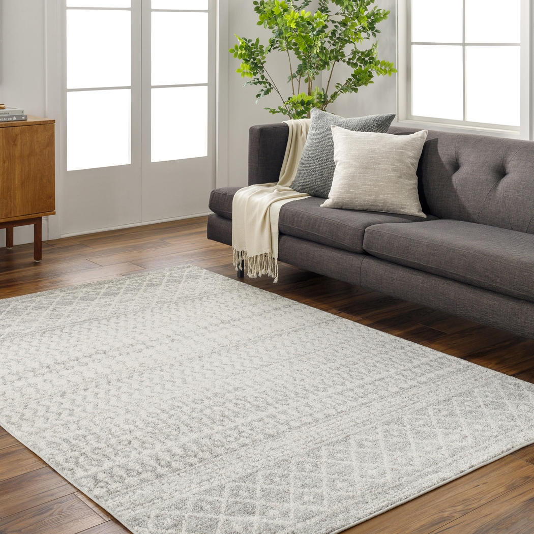 Chelsina I Light Gray 3'11 x 5'7 Rug - Thumbnail - Image 2