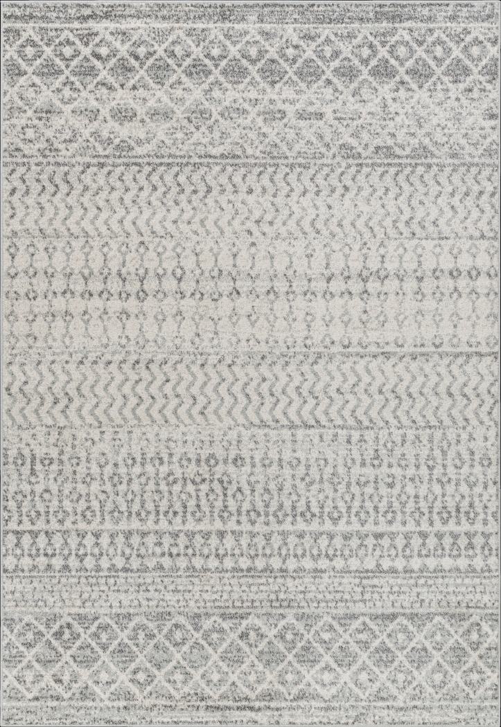 Chelsina I Light Gray 6'7 x 9' Rug - Thumbnail - Image 1