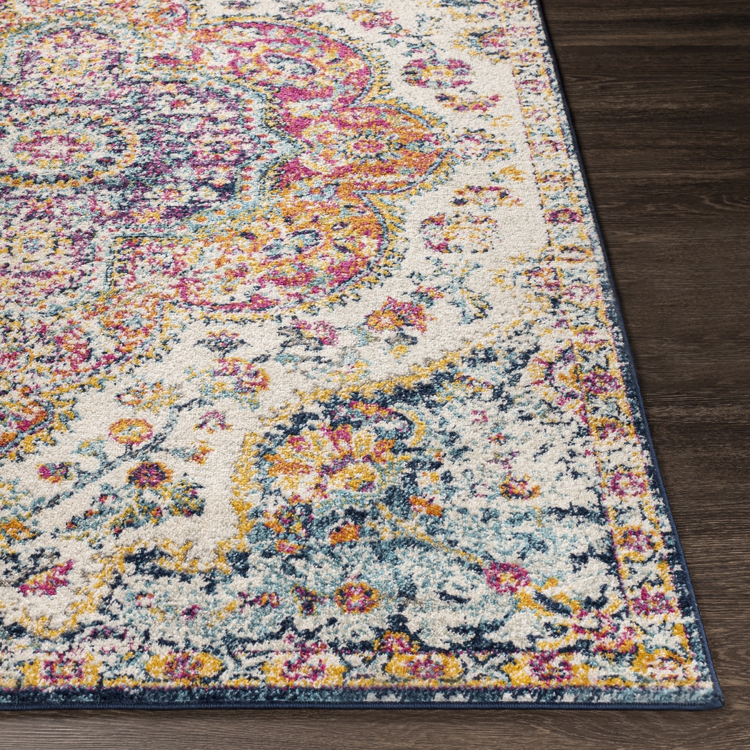 Chelsina II Multi 6'7 Square Rug - Thumbnail - Image 2