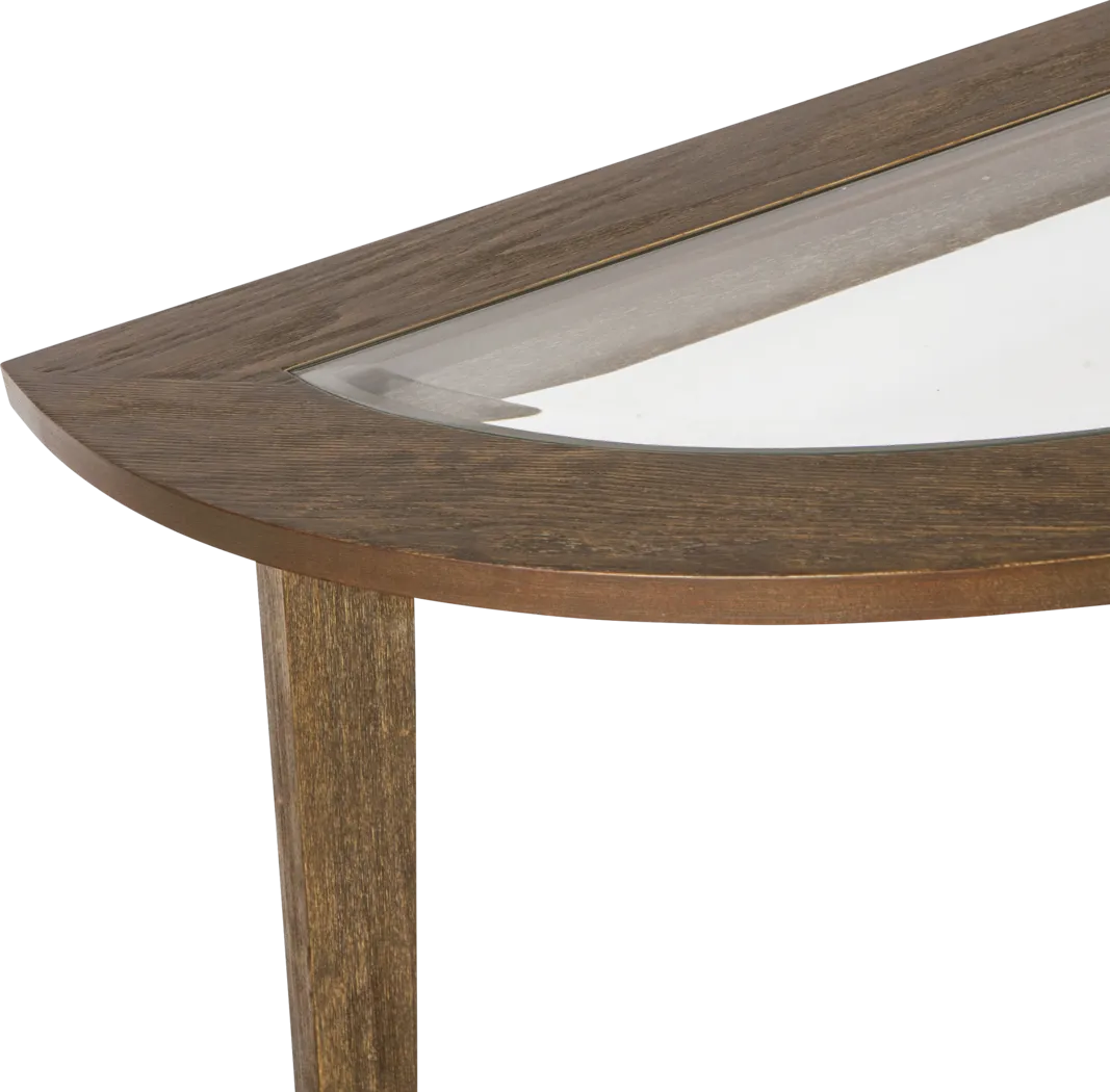 Chelsworth Brown Console Table - Thumbnail - Image 4