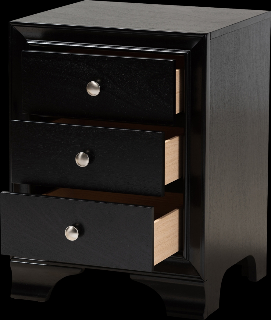 Cheltenham Black Accent Cabinet - Thumbnail - Image 2