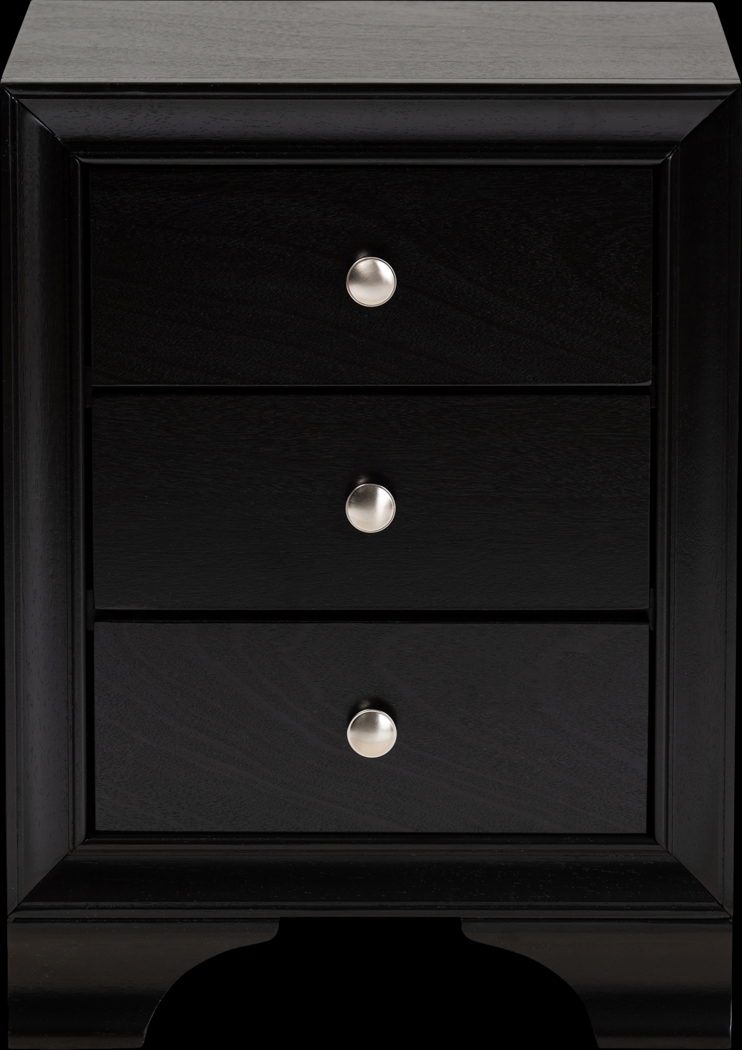 Cheltenham Black Accent Cabinet - Thumbnail - Image 3