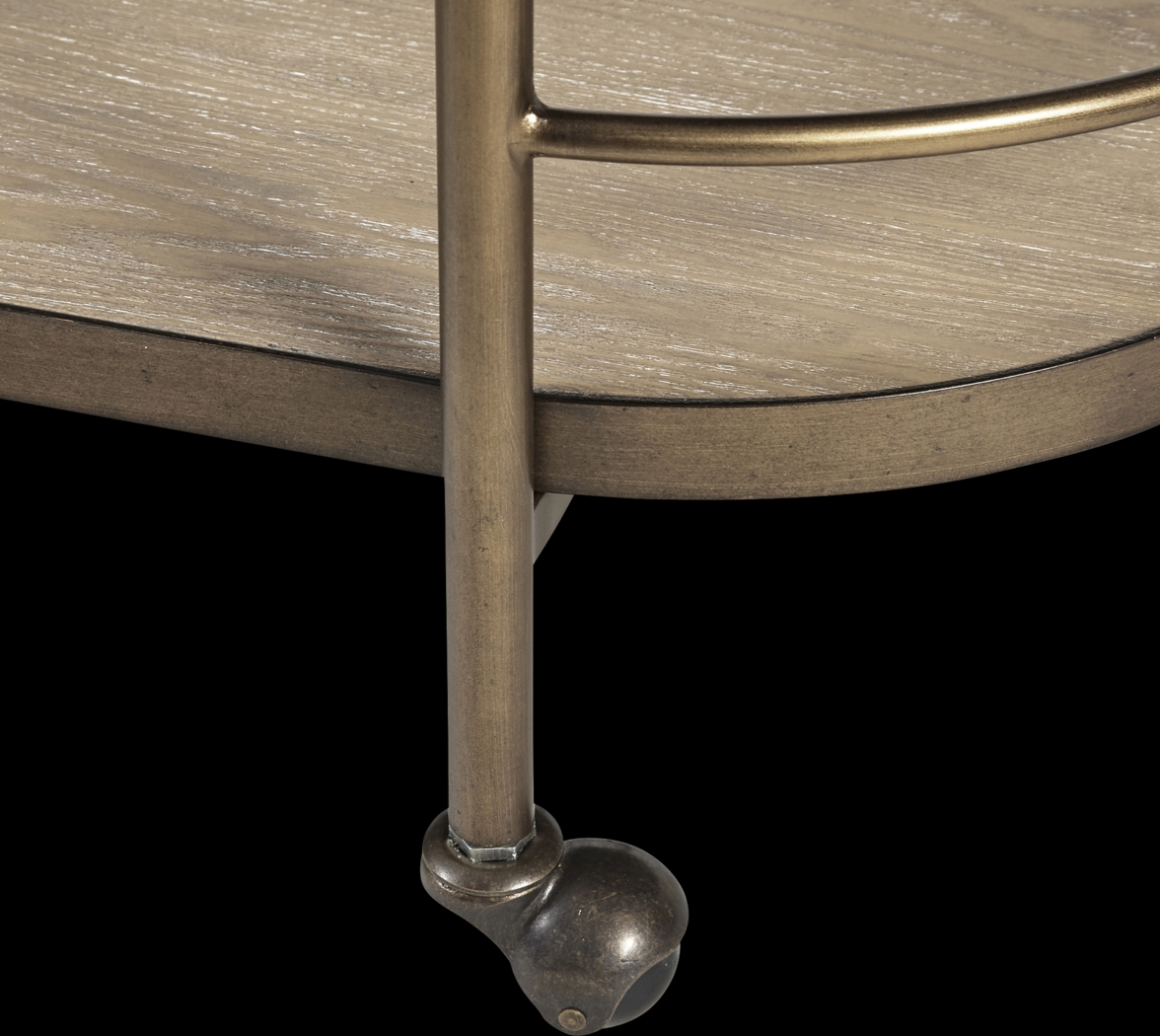 Chelwood Natural Bar Cart - Thumbnail - Image 5