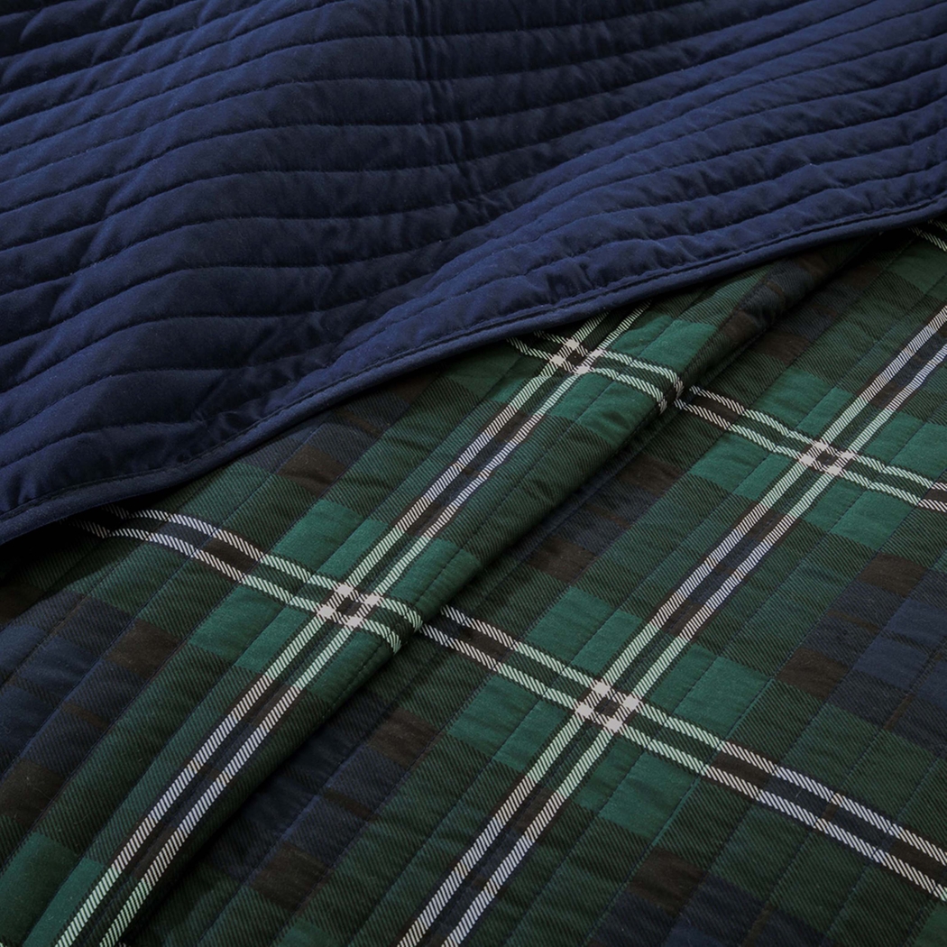 Chemia Blue Full Quilt Set - Thumbnail - Image 5