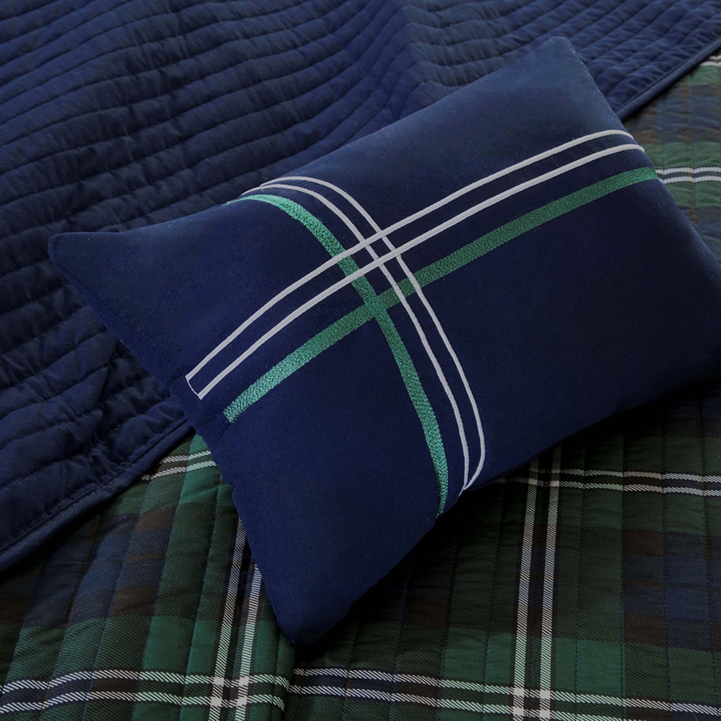 Chemia Blue Full Quilt Set - Thumbnail - Image 6