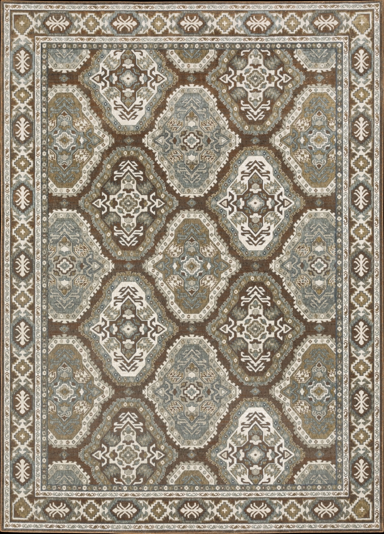 Chemmis Rust 7'10 x 11' Rug - Thumbnail - Image 1