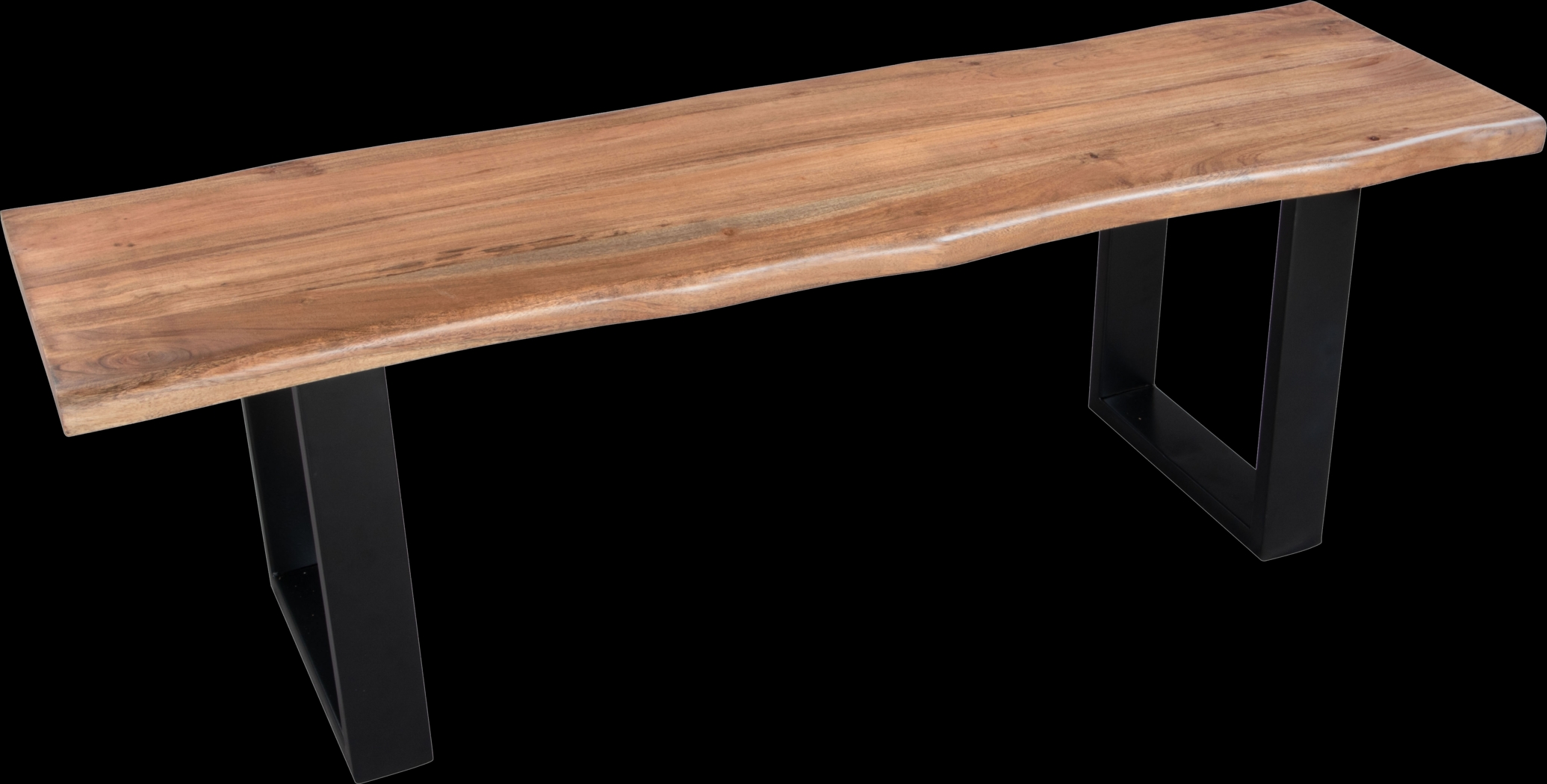 Chenault Brown Bench - Thumbnail - Image 5