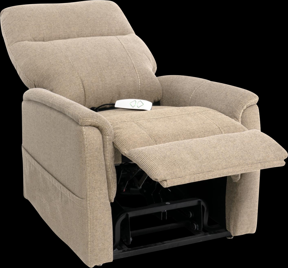 Chend Brown Power Lift Chair - Thumbnail - Image 3