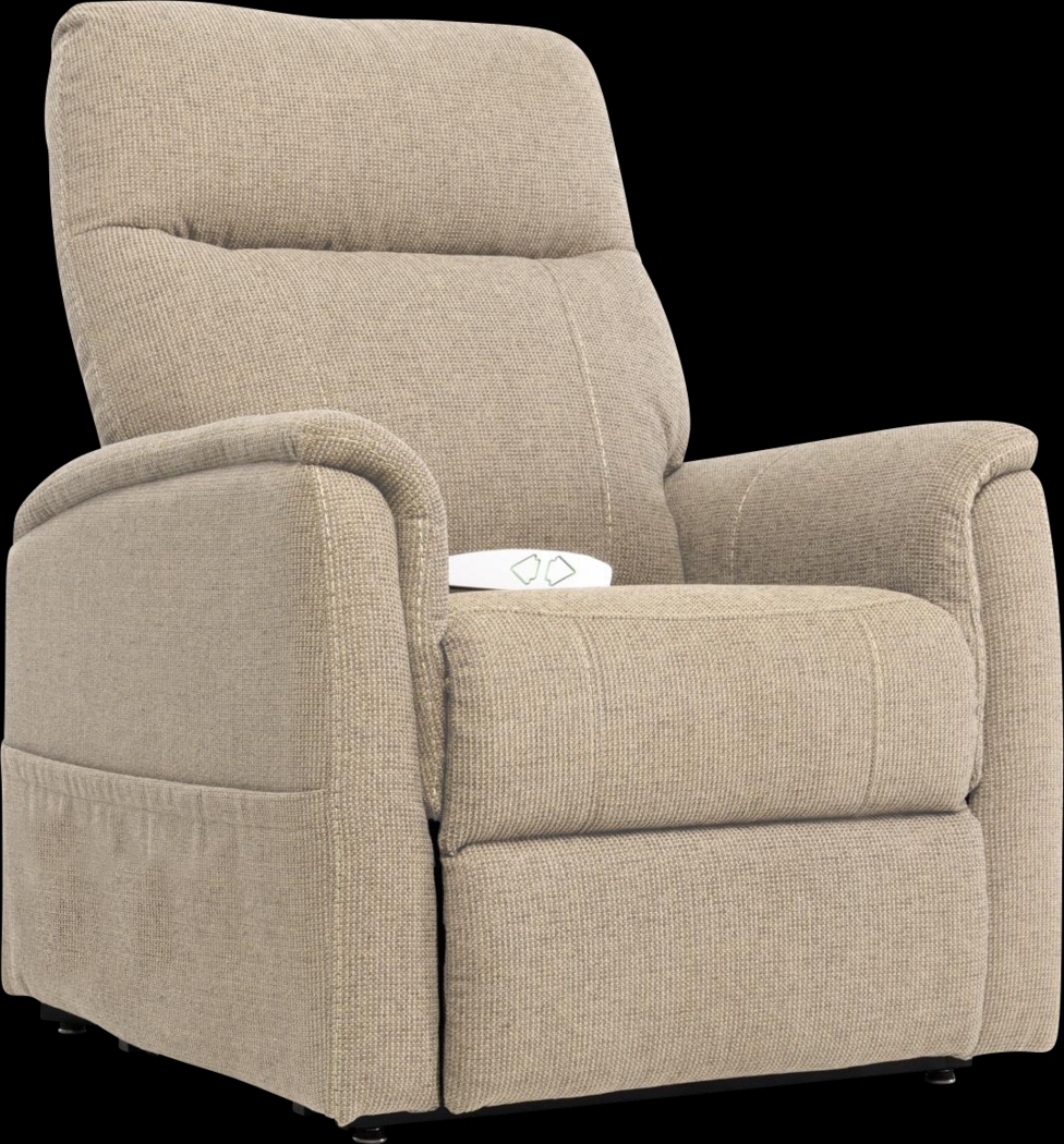 Chend Brown Power Lift Chair - Thumbnail - Image 1