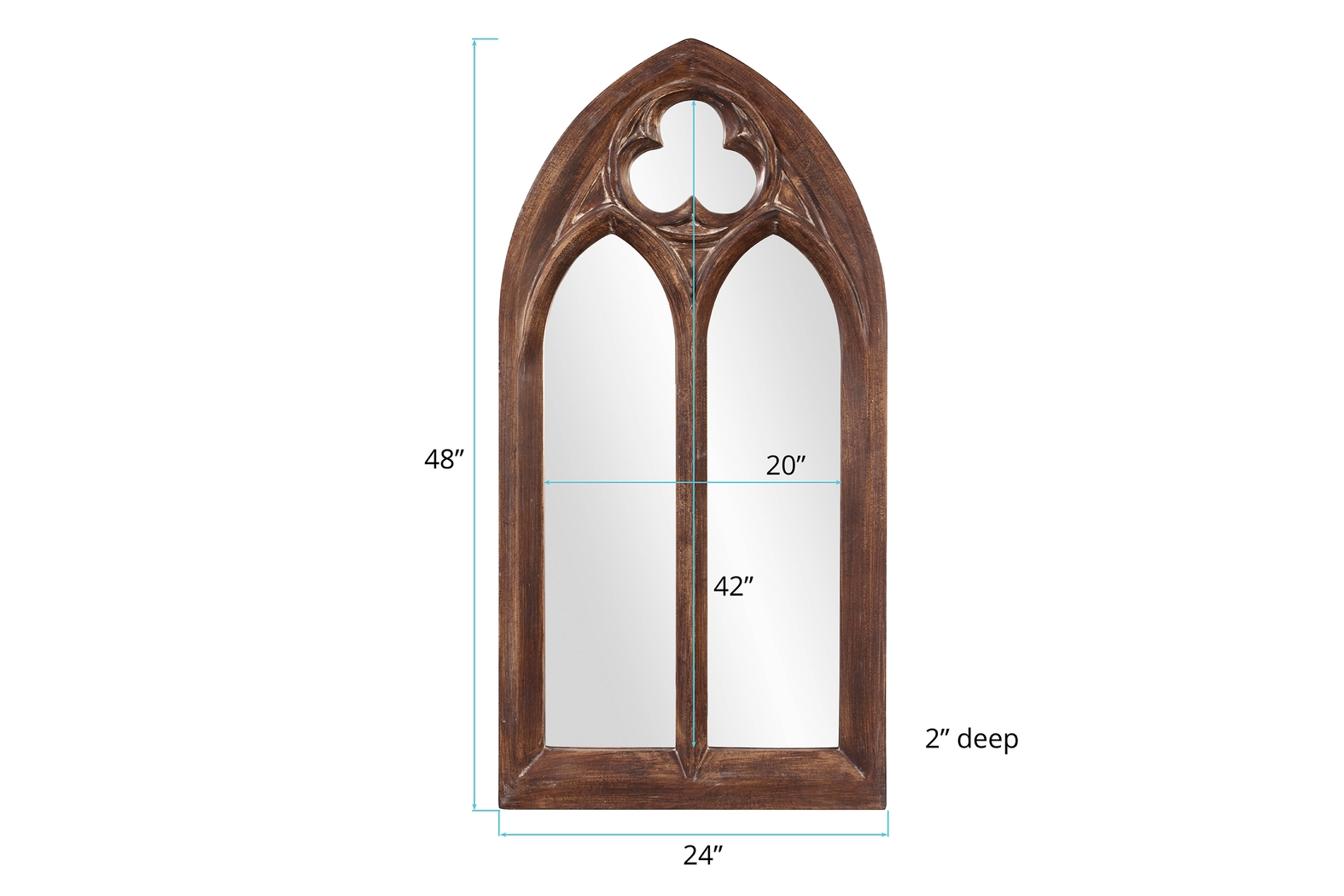 Chenda Brown Mirror - Thumbnail - Image 2