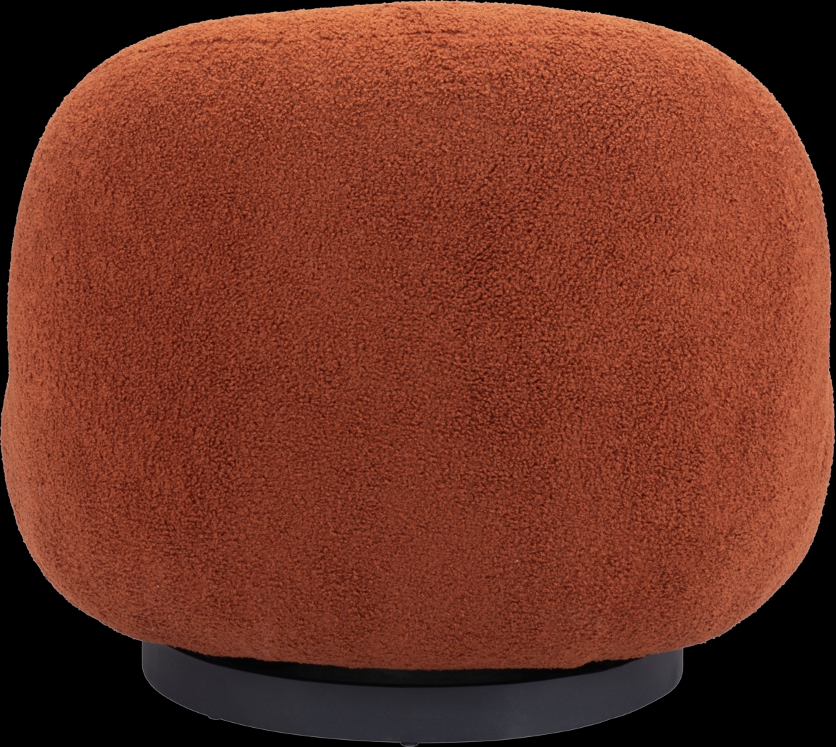 Chenega Orange Accent Chair - Thumbnail - Image 6