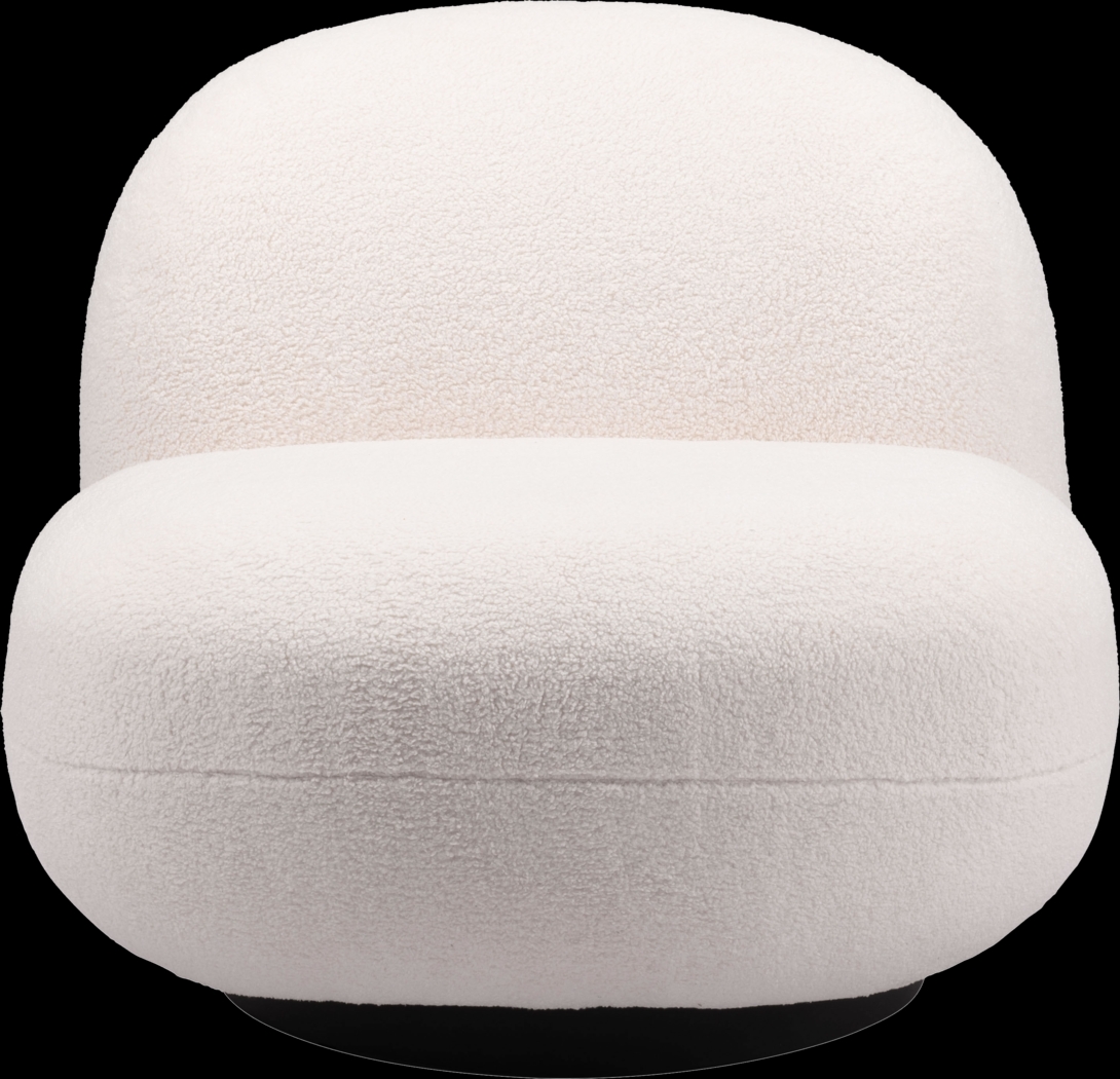 Chenega White Accent Chair - Thumbnail - Image 3