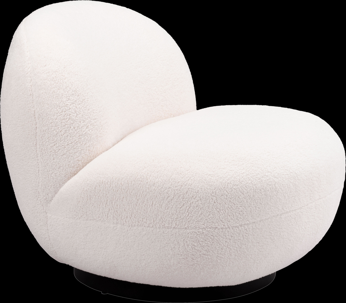 Chenega White Accent Chair - Thumbnail - Image 4
