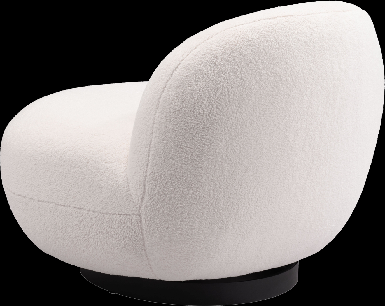 Chenega White Accent Chair - Thumbnail - Image 7