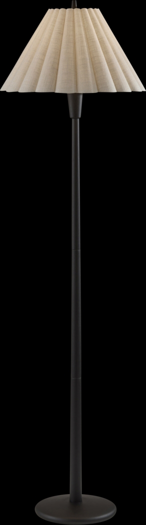 Chenlot Shade Black Floor Lamp - Thumbnail - Image 1