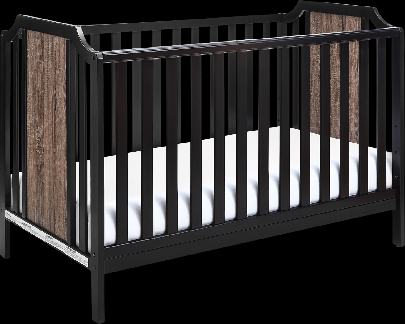 Kids Cheno Black Crib - Thumbnail - Image 1