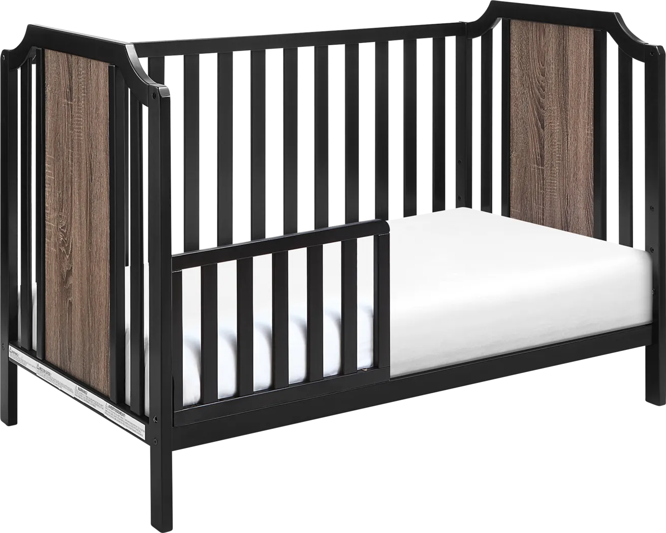 Cheno Black Toddler Guardrail - Thumbnail - Image 1