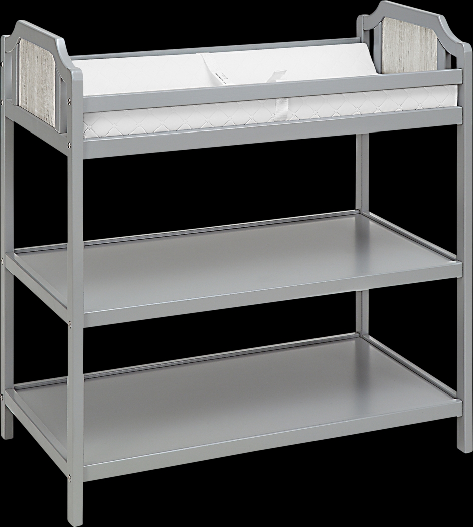 Kids Cheno Gray Changing Table - Thumbnail - Image 1