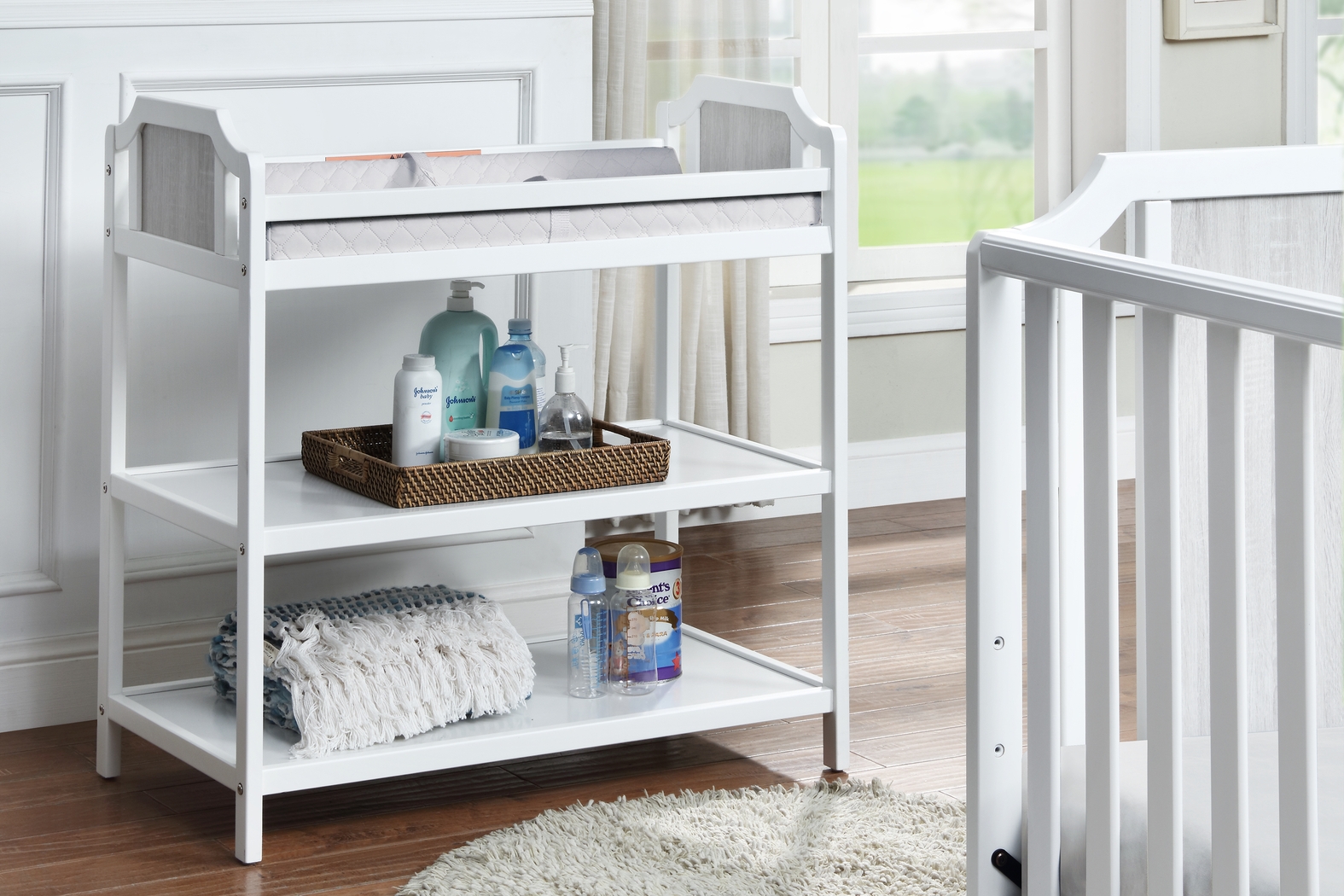 Kids Cheno White Changing Table - Thumbnail - Image 3