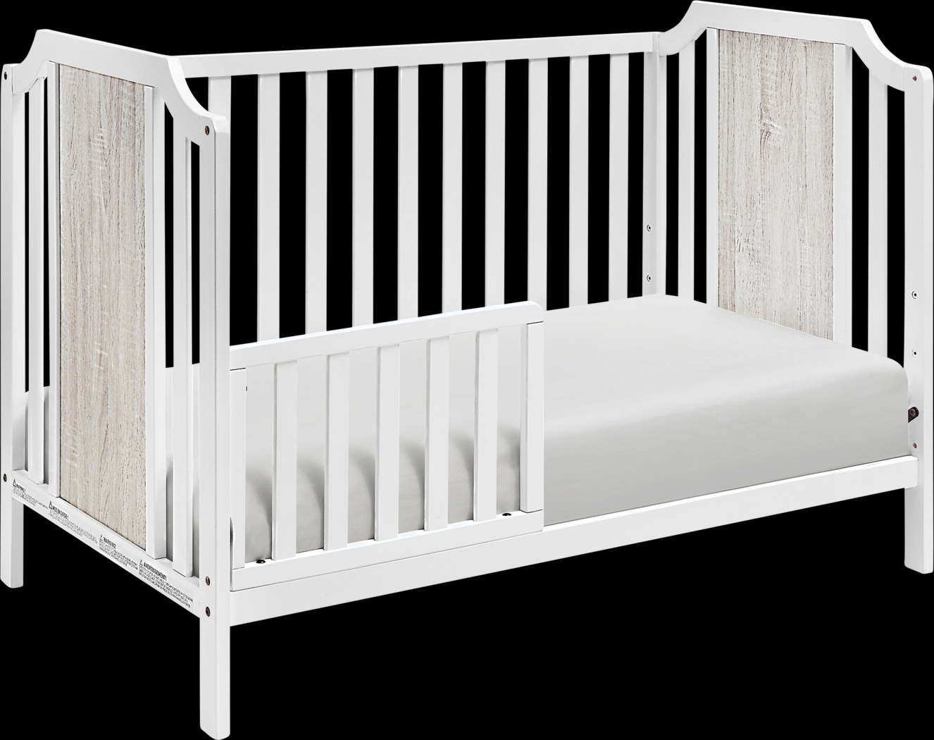 Cheno White Toddler Guardrail - Thumbnail - Image 1