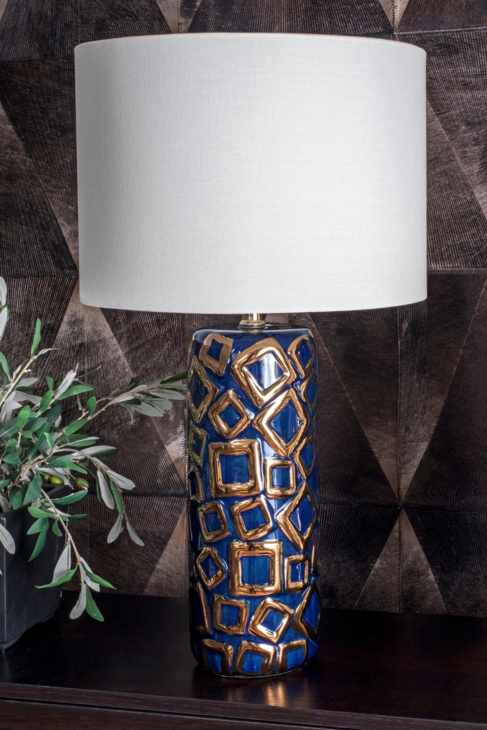 Chentelle Blue Lamp - Thumbnail - Image 3