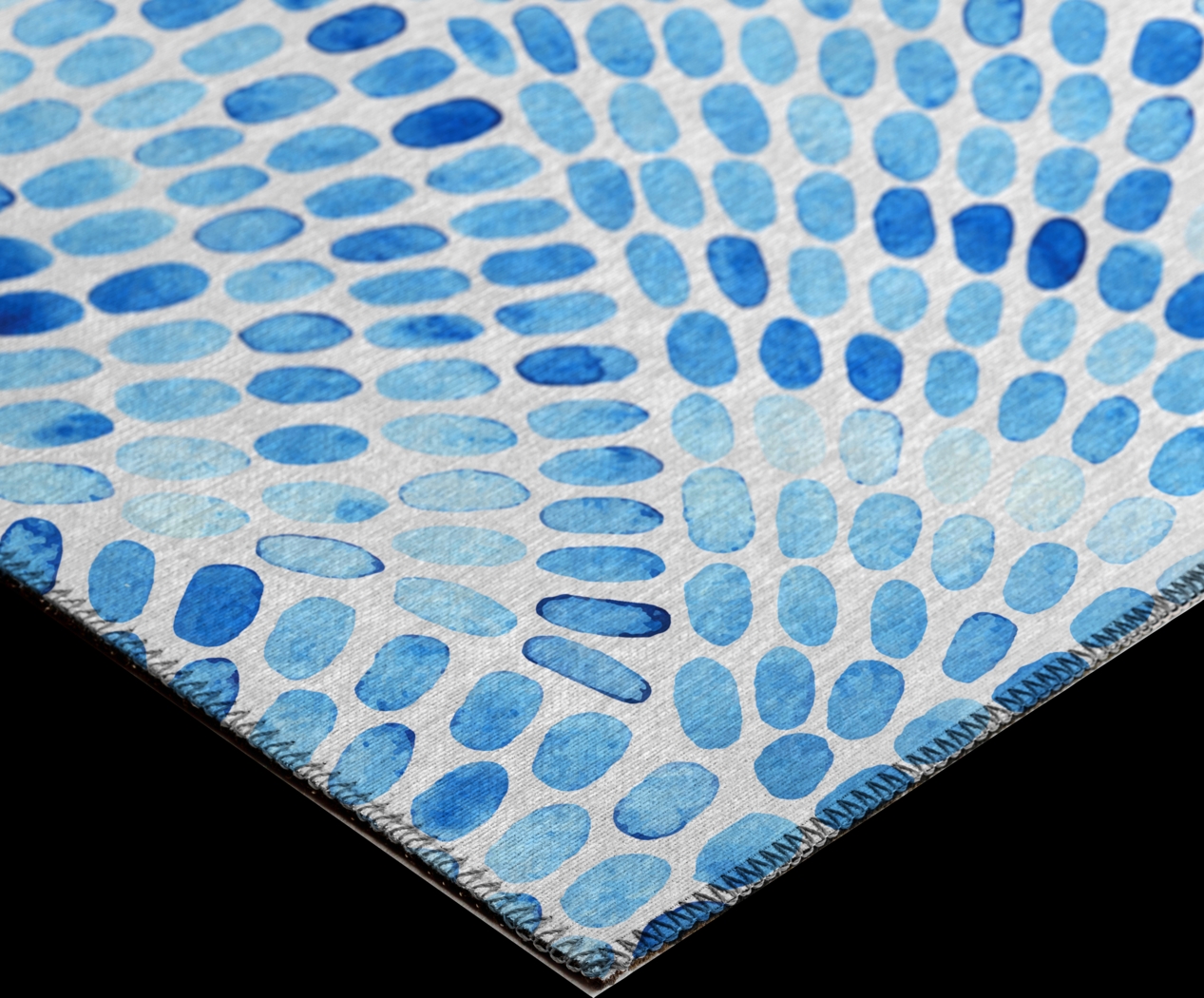 Chepstow Blue 3' x 5' Rug - Thumbnail - Image 4