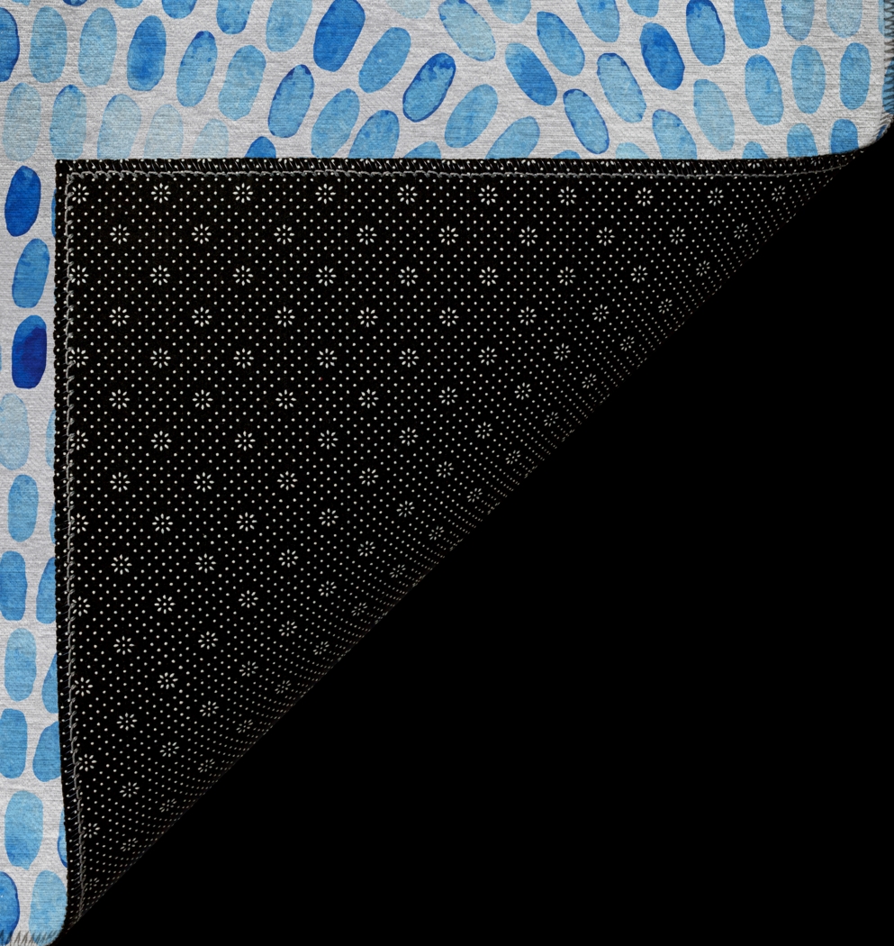 Chepstow Blue 5' x 8' Rug - Thumbnail - Image 5