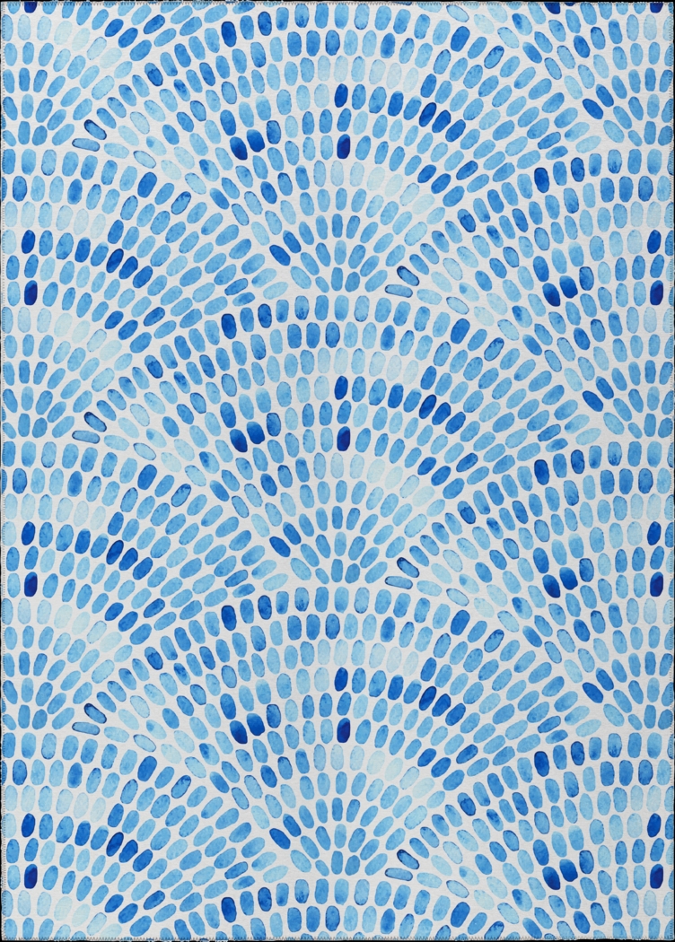 Chepstow Blue 5' x 8' Rug - Thumbnail - Image 1