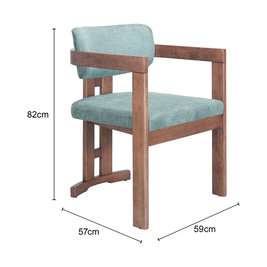 Cheqag Gray Dining Chair - Thumbnail - Image 3
