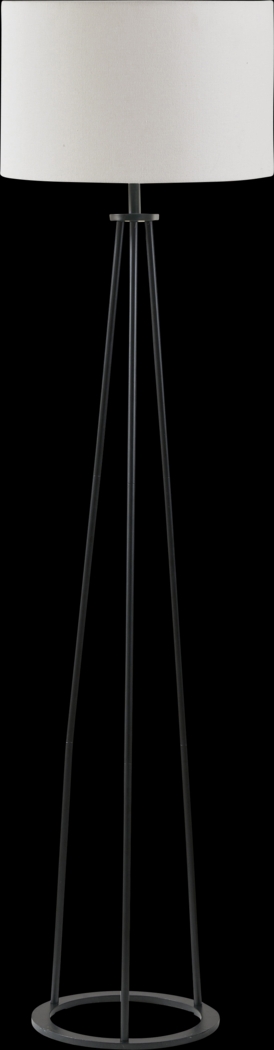 Cheri Peak Black Floor Lamp - Thumbnail - Image 1