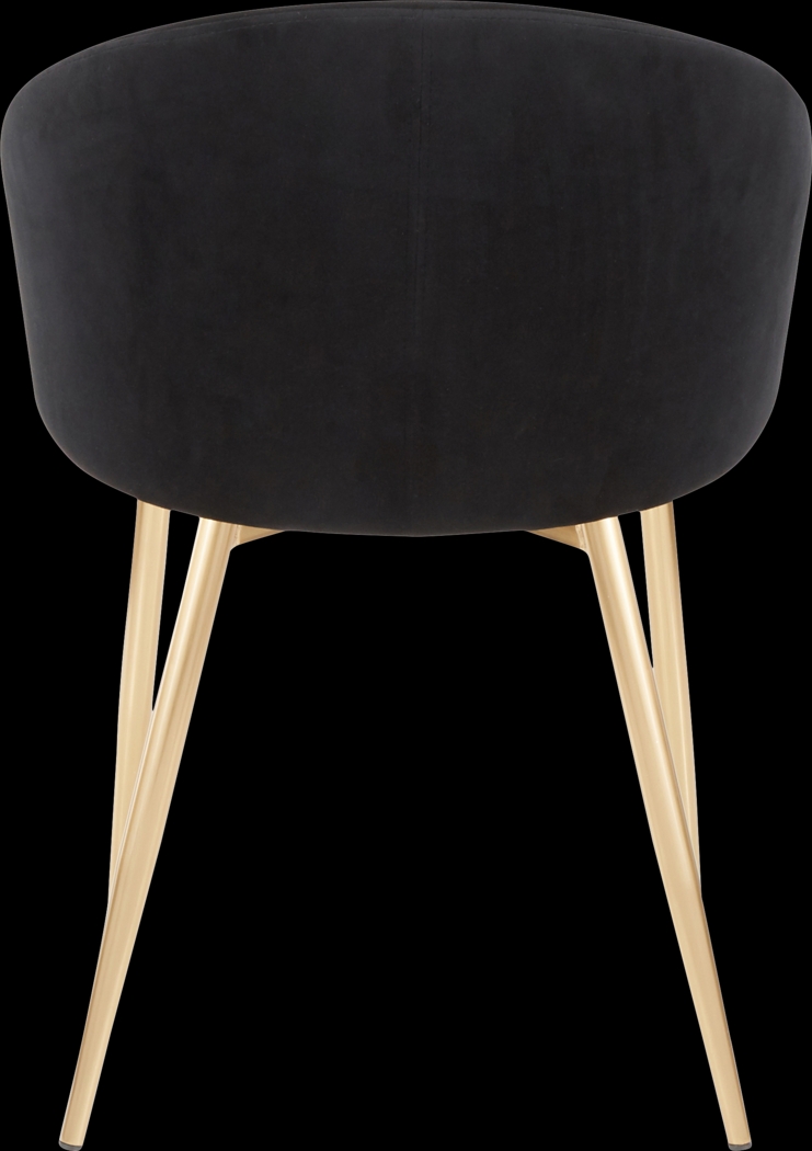 Cherlyn Black Side Chair - Thumbnail - Image 4