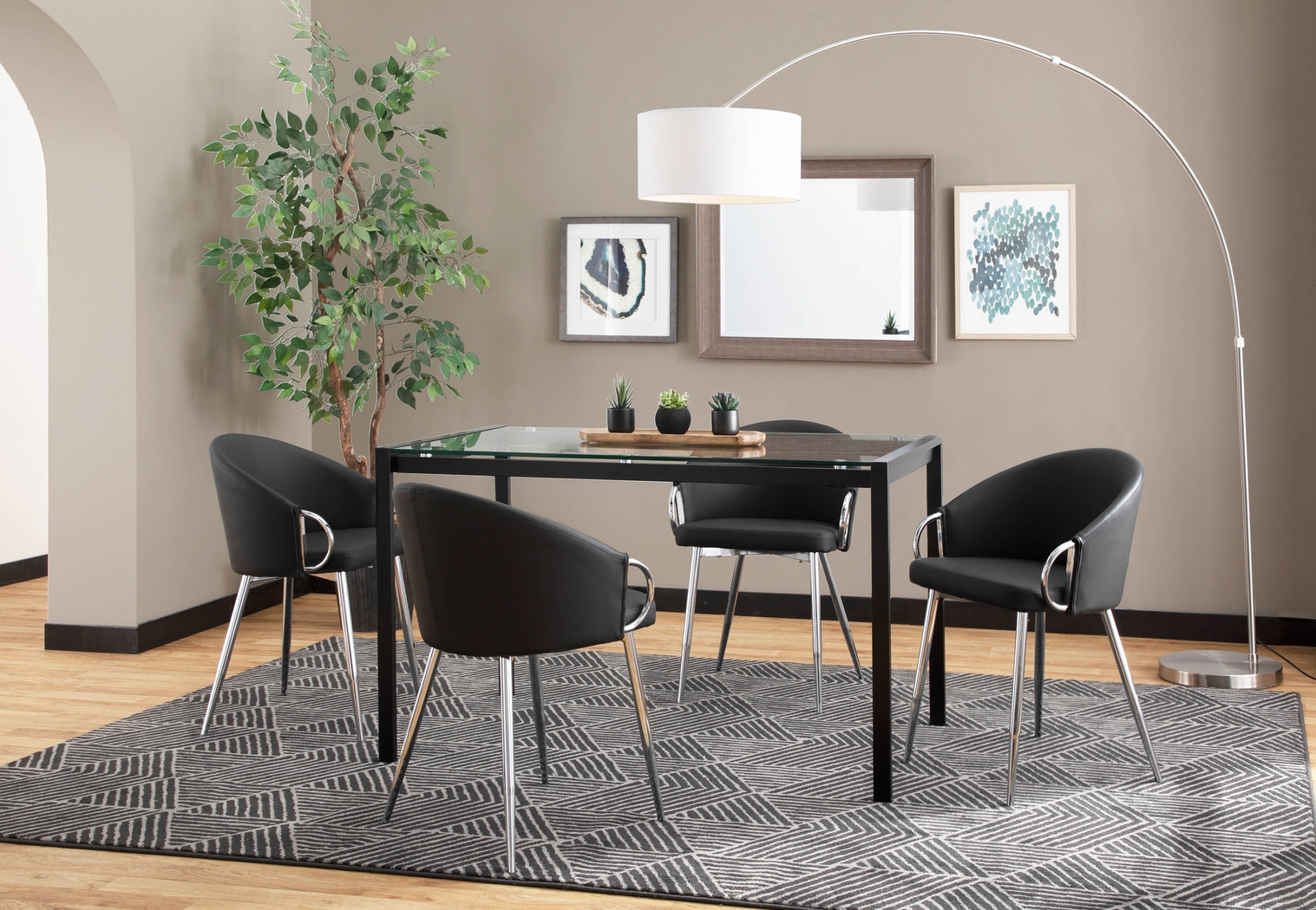 Cherlyn Black Side Chair - Thumbnail - Image 10