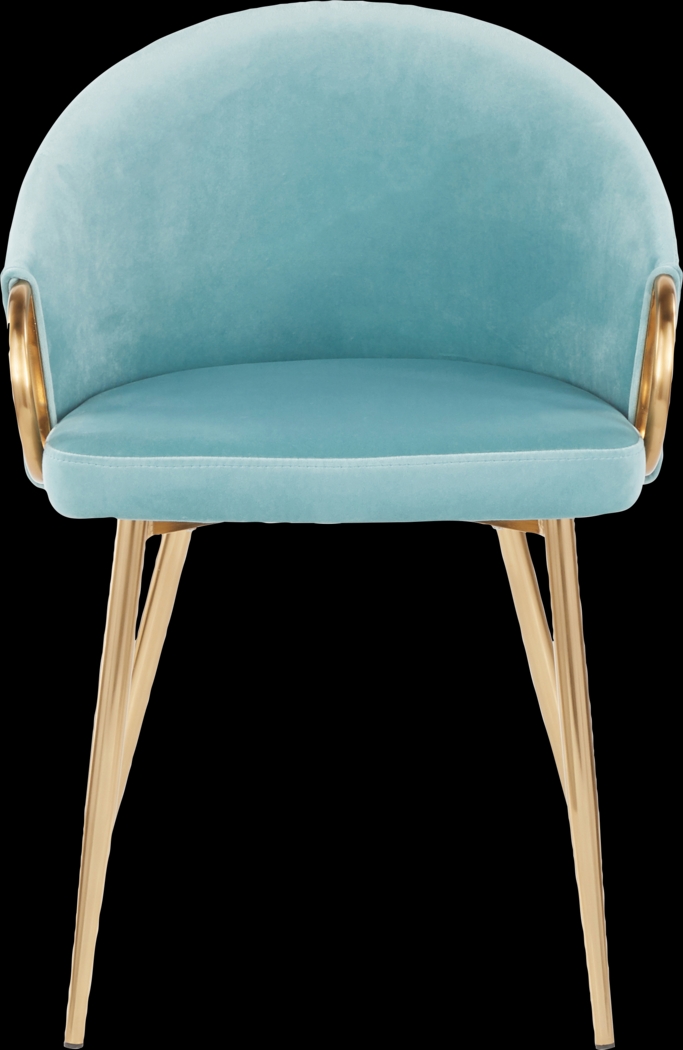 Cherlyn Blue Side Chair, Set of 2 - Thumbnail - Image 12